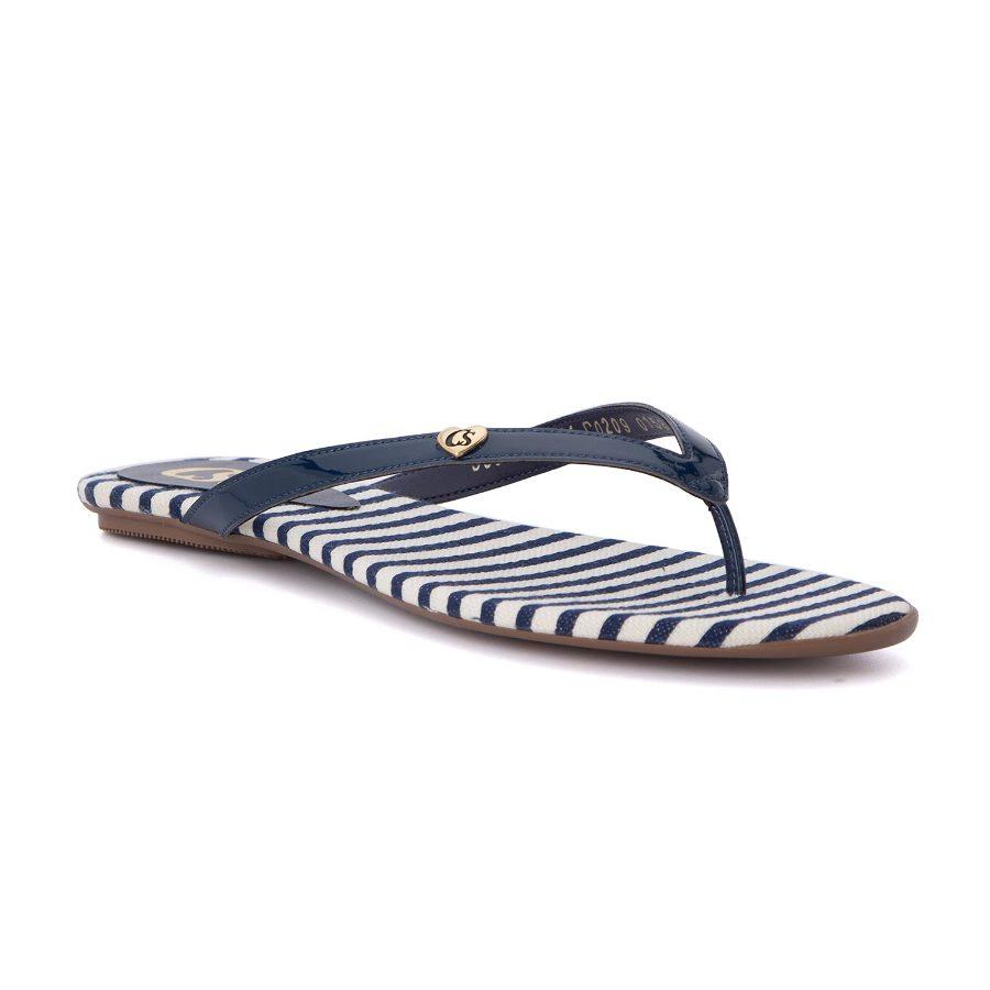 SANDALIA PLANA CON METAL PERSONALIZADO