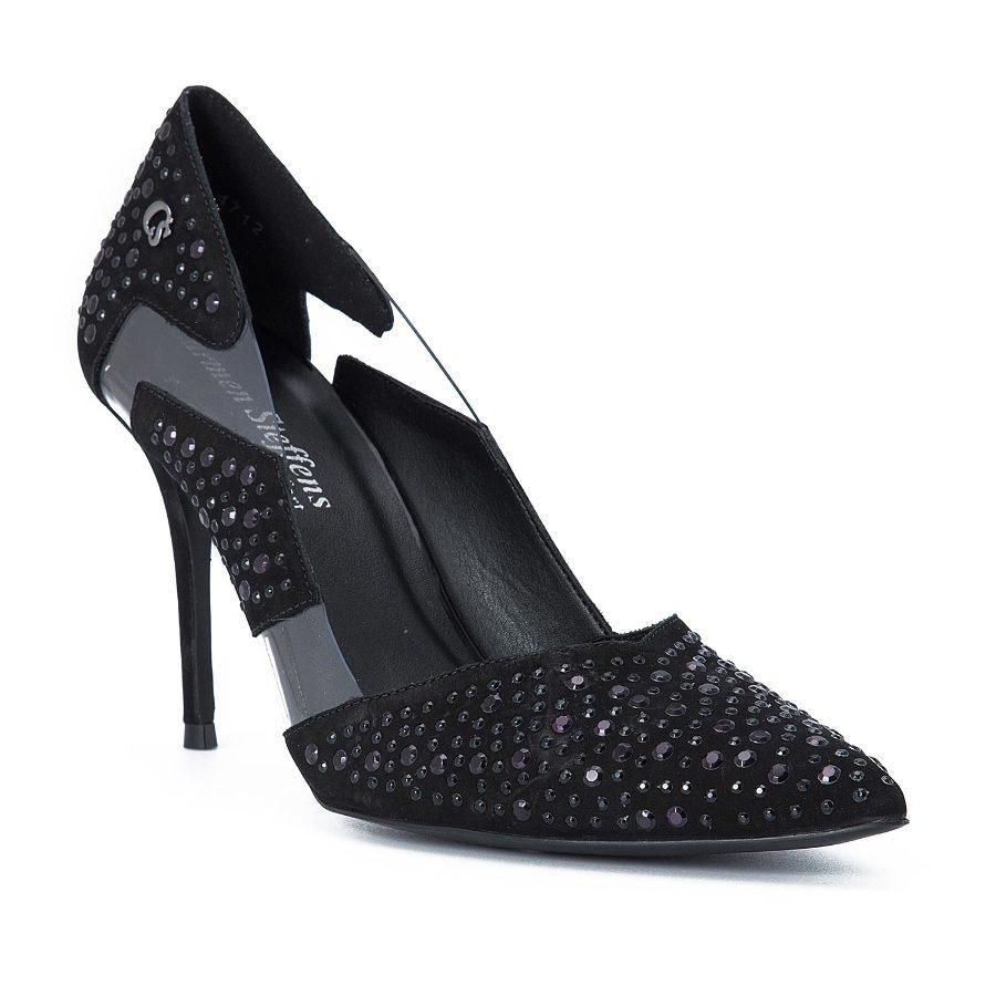 STILETTO CON RECORTES Y HOTFIX