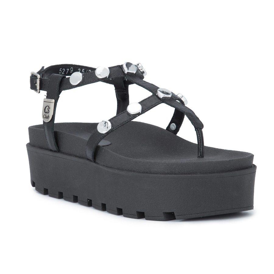 SANDALIA CON PLATAFORMA ESTILO BIRKEN