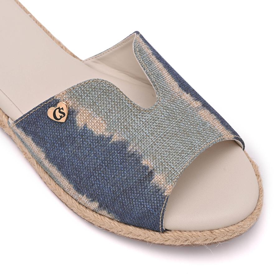 FLAT TIE-DYE SLIDE