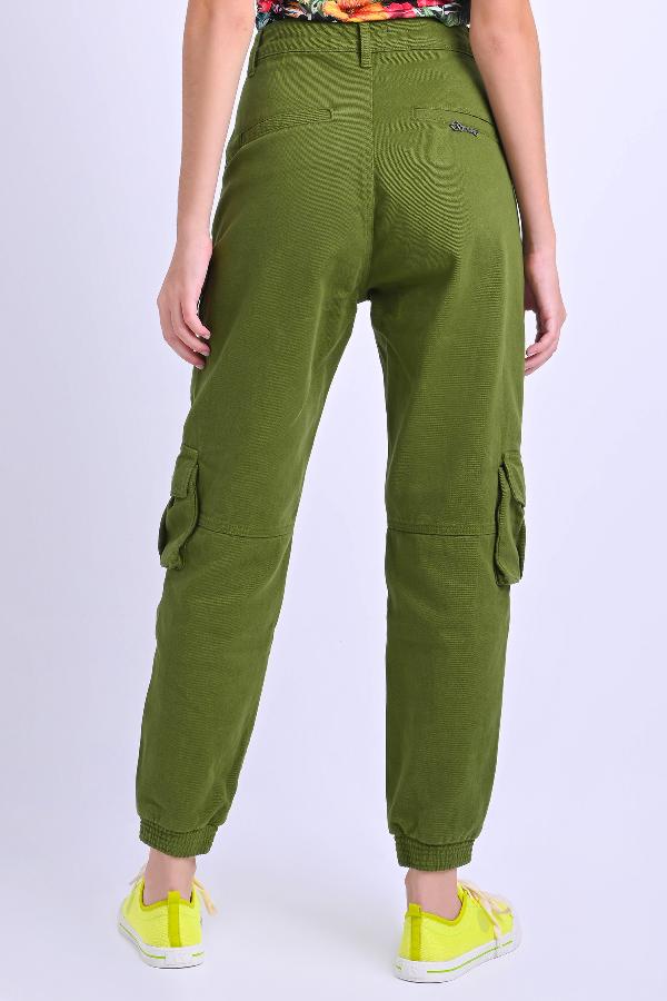 PANTALON CARGO CINTURA ALTA