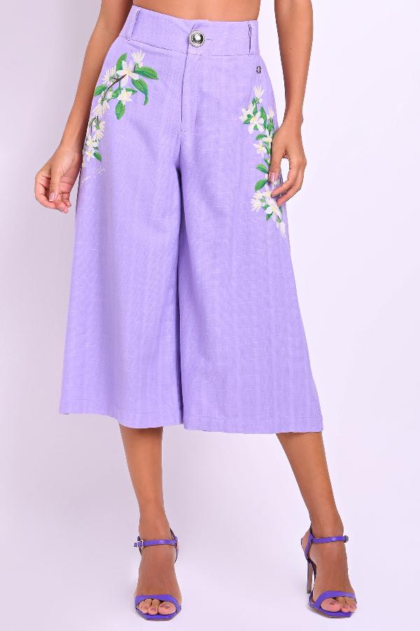 PANTALON CON BORDADO CS VERANO 2023