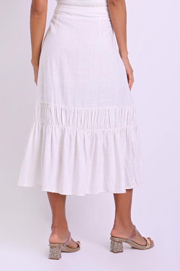 POLLERA CON HEBILLA CARMEN STEFFENS VERANO 2023