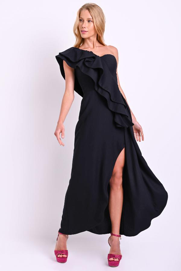 VESTIDO CON VOLADOS CARMEN STEFFENS VERANO 2023