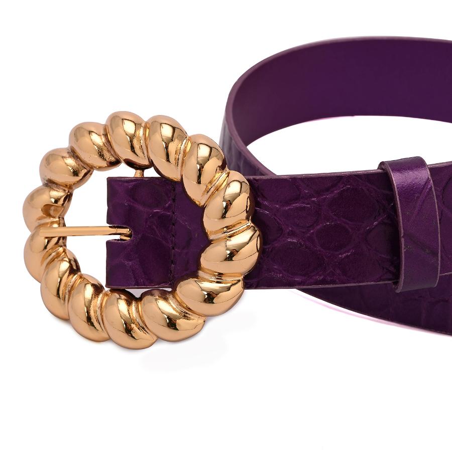 CINTO CON HEBILLA FORMATO TRENZADO CARMEN STEFFENS ALTO VERANO 2023