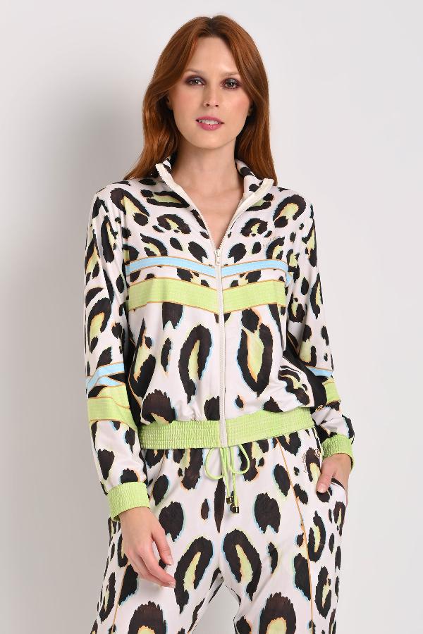 CHAQUETA BOMBER CUELLO ALTO