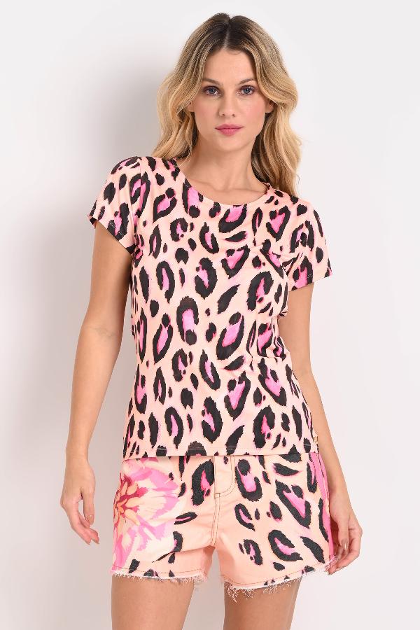 T-SHIRT BASICA ESTAMPADA