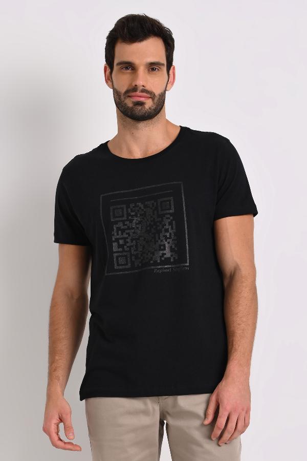 CAMISETA MASCULINA GEL CODIGO QR