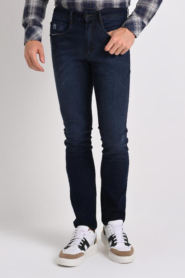 PANTALON JEANS SLIM POCKETS
