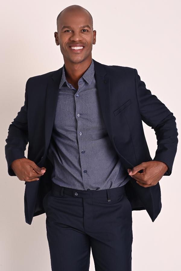 BLAZER MASCULINO 2 BOTONES EJECUTIVO