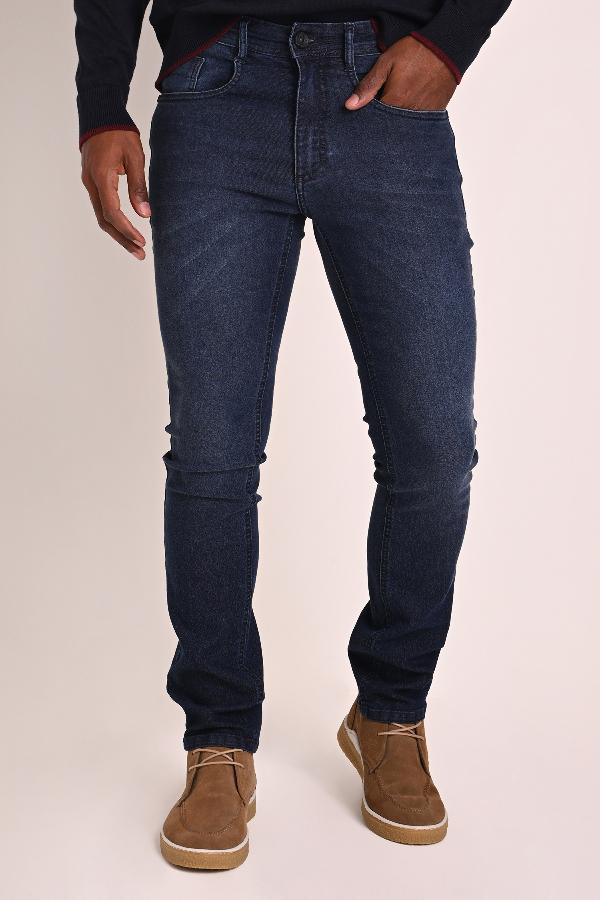 PANTALON JEANS SLIM POCKETS