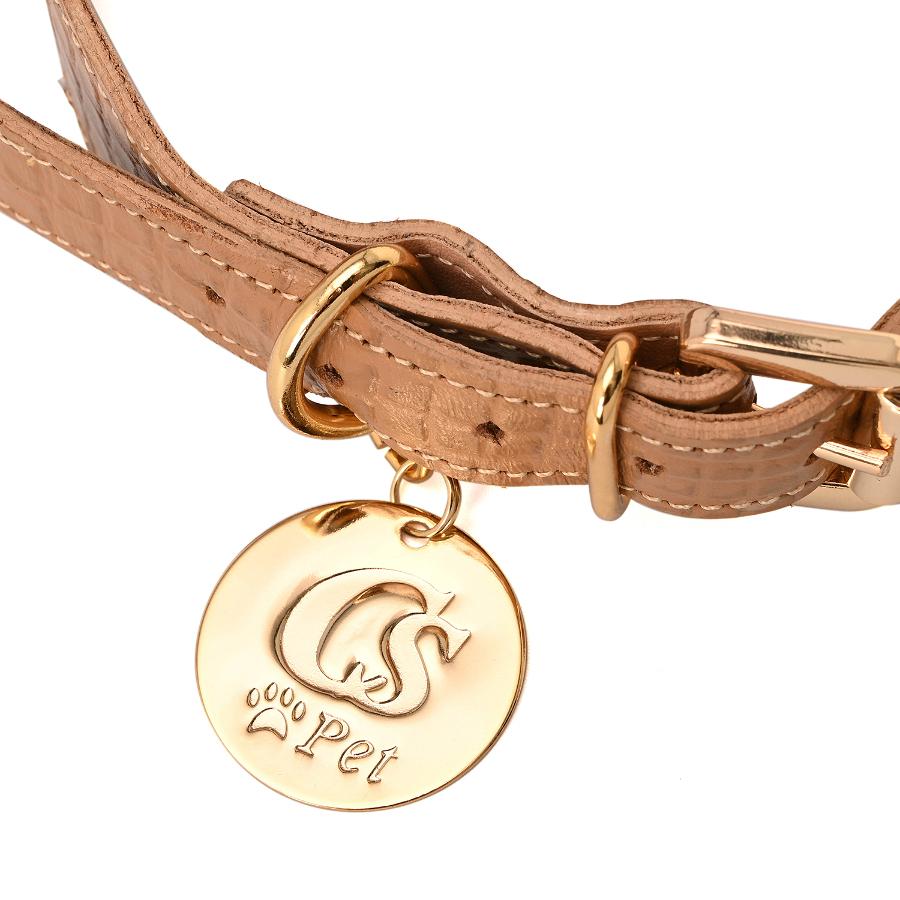 COLLAR PARA MASCOTA CON METALES