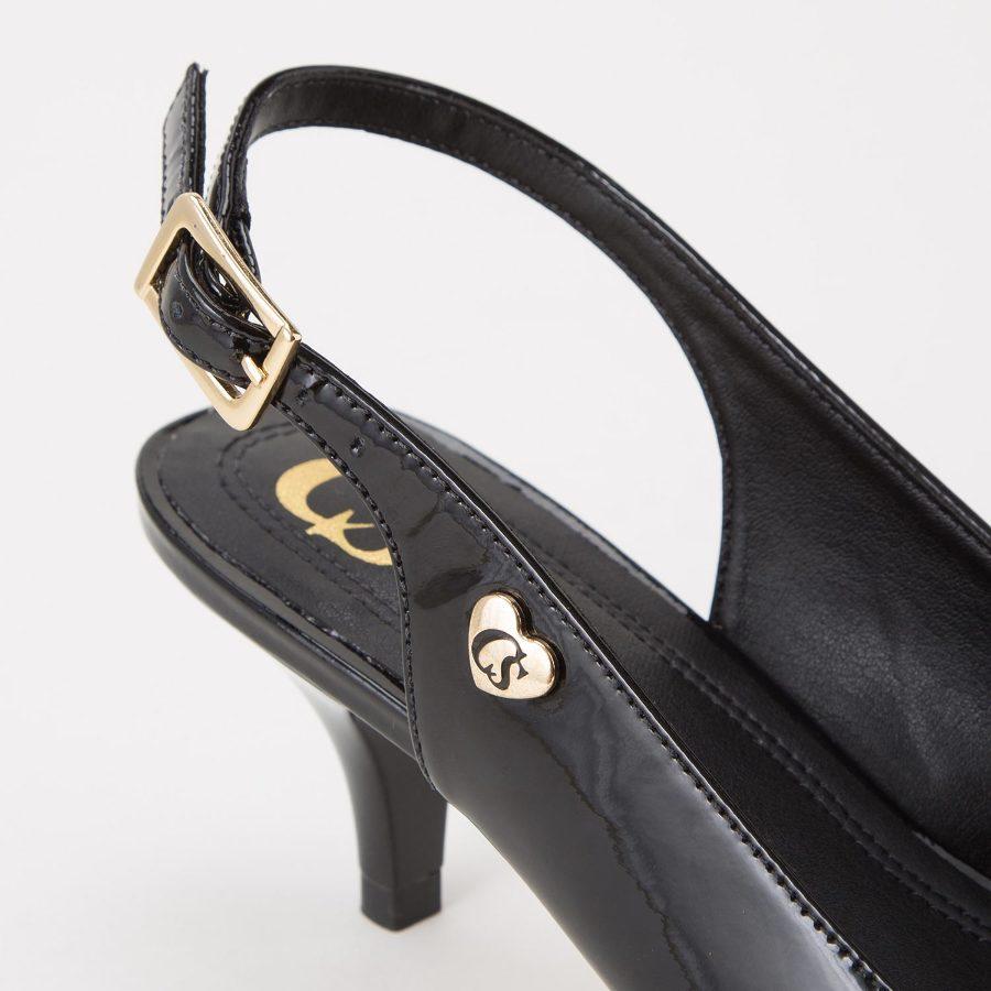 PEEP TOE CON METAL PERSONALIZADO