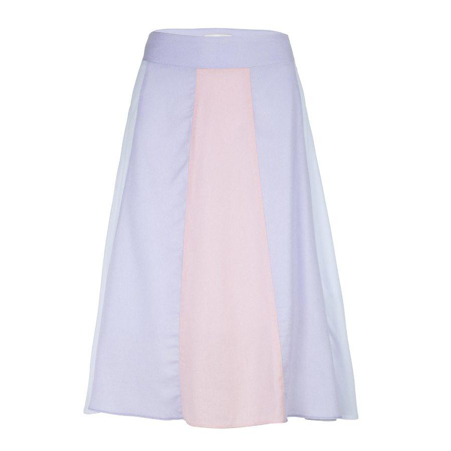 FALDA MIDI COLOR