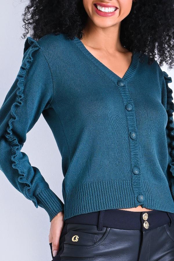 CARDIGAN VOLADO