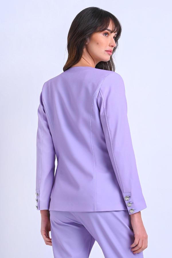 BLAZER CON BOTONES MANGA