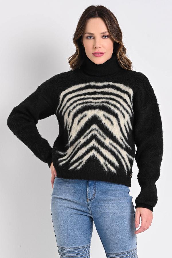 BLUSA CUELLO ALTO