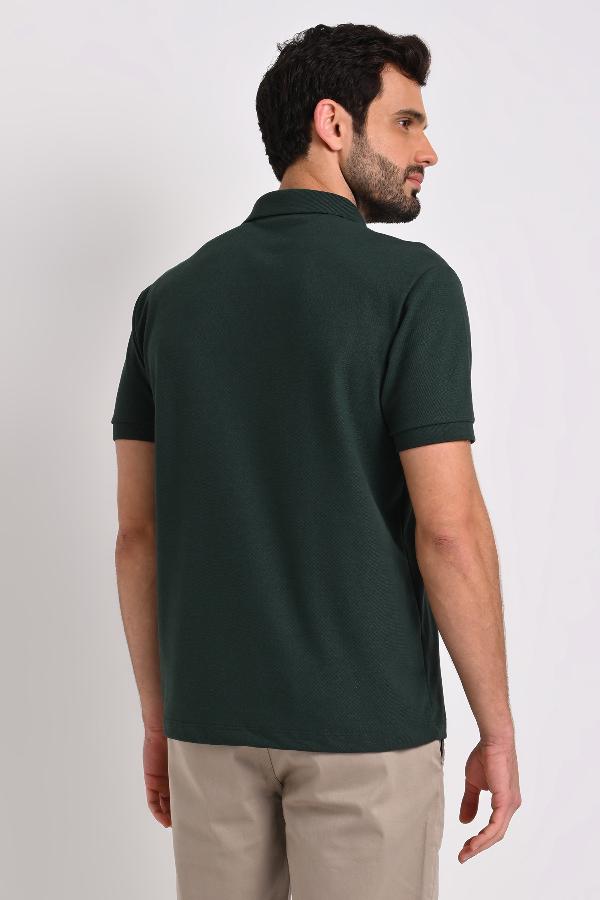 CAMISETA POLO MC BASICA C/ BORDADO