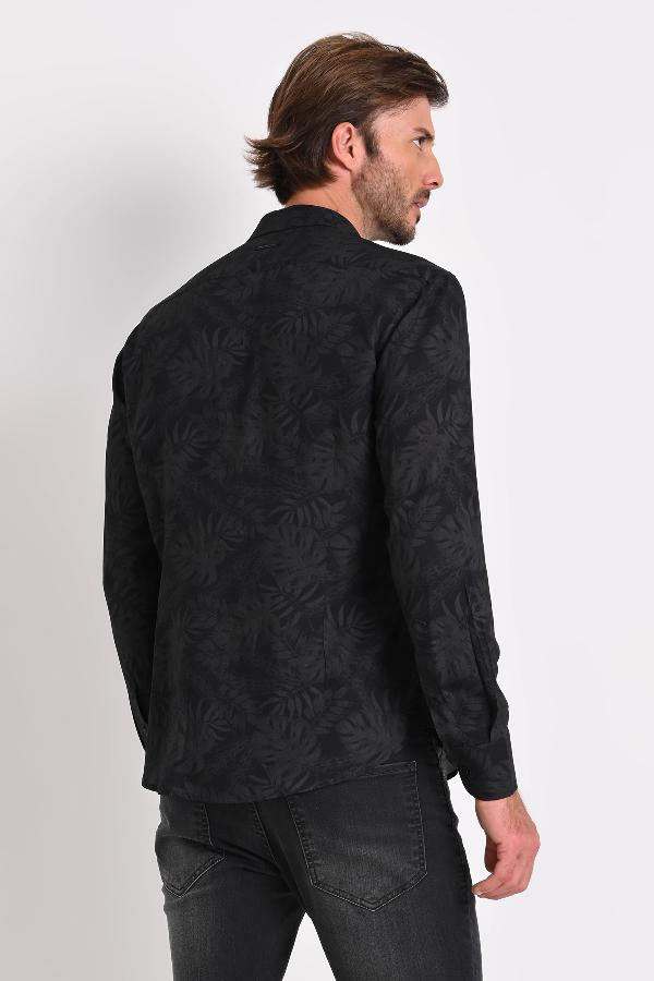 CAMISA MASCULINA CASUAL MAXI FLORAL