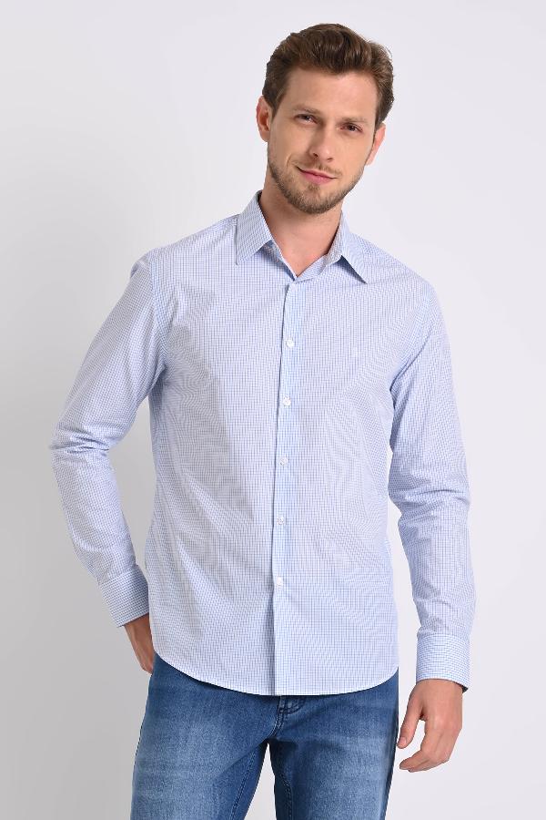 CAMISA MASCULINA SIGNATURE AJEDREZ