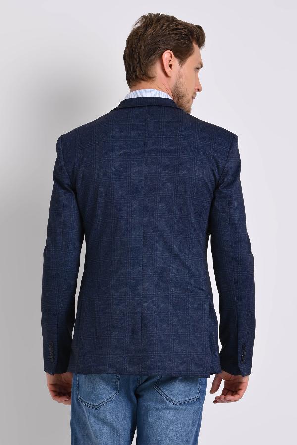 BLAZER MASCULINO 2 BOTONES AJEDREZ