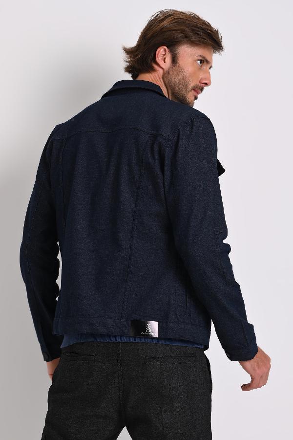 CHAQUETA COLOR 2 BOLSILLOS