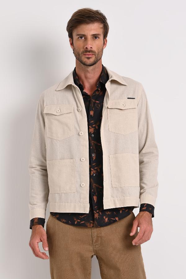 CHAQUETA KABAN LINO