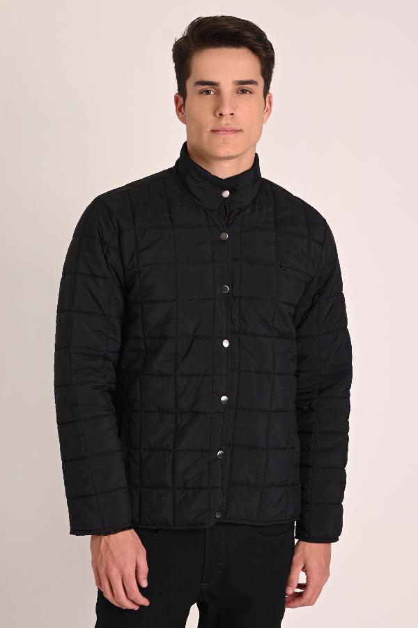 CHAQUETA PUFFER CUADRICULADA