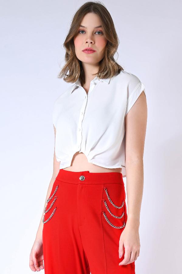CAMISA CROPPED